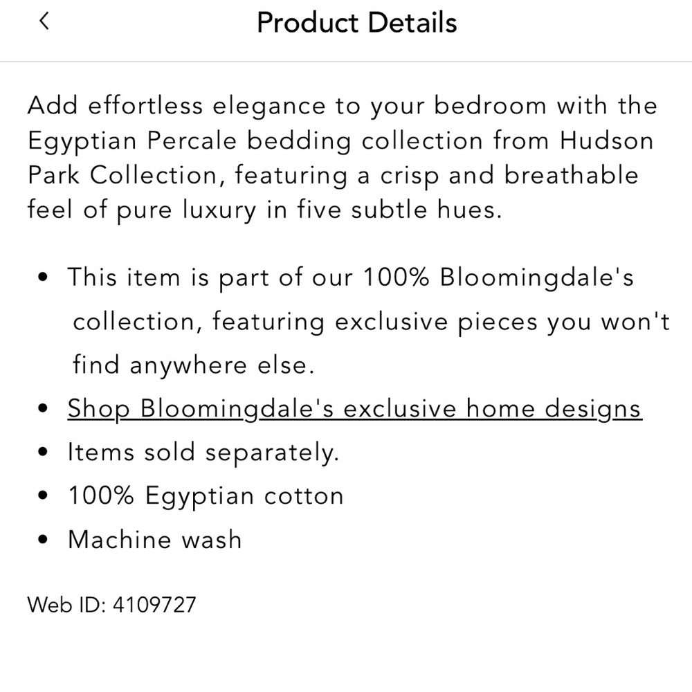 HUDSON PARK egyption cotton DUVET - Picture 4 of 9